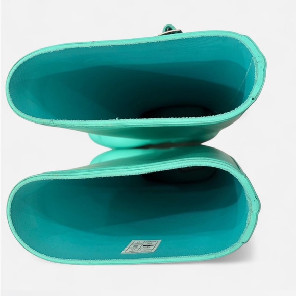 Hunter Aqua Tall Boots - Picture 6 of 8